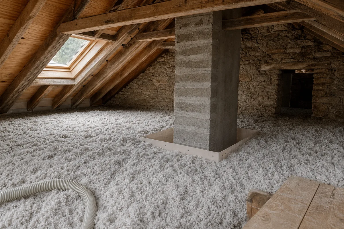 Isolation des combles & conduits dans le Morbihan